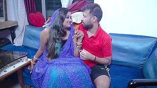 Devar ne jawab bhabhi ko apne land ka white souce pilaya