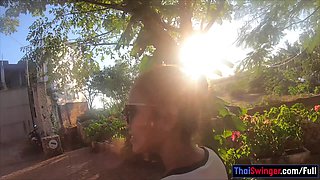 Big ass Thai GF sex after the beach