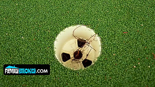 If His Stepdaughter Plays Golf, She Can Sit on His Big Dick Later