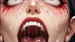 Screaming Jungle Orgasm: Four Penises & Explosive Ejaculation