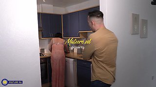 Fucking My British Saggy Tits Stepmom Eva Jayne And Giving Her A Facial Full Of Cum