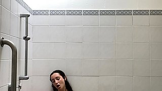 Amateur blonde and brunette lick each other