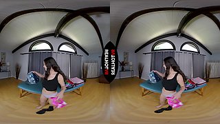 My Big Tits Stepsister Wants You To Cum While She Tries On Her Tight Bikini & Tiny Panties - RealHotVR