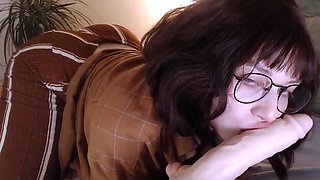 Stacked brunette goes solo toys and masturbation
