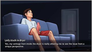 Car Toon - She Looked At Me With Quiet Affection; My Heart Understood Before I Did.(18+)