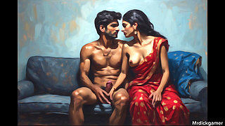 I fucked bhabhiji in the kitchen while she was cooking food for me