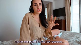 Step mom dreams fucked by step son and finally get pregnant