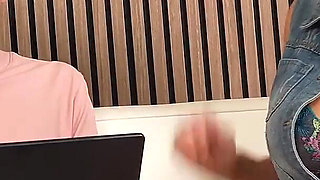 AuntJudysXXX - 78yo Busty Mature GILF Desiree Eden Fucks the Computer Repair Guy