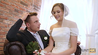 HUNT4K. Married couple decides to sell bride’s pussy for good