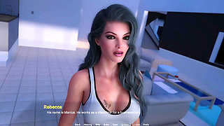 Cucking Her Stepson - Away From Home #35 Animated Sex Game