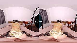 Ena Satsuki - The Ultimate Ejaculation Control Black Pantyhose Fetish Service For Masochistic Men Part 5