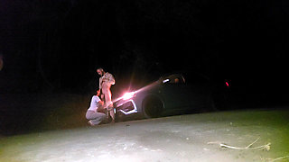 App Driver Has Sex with Two Female Passengers on the Road