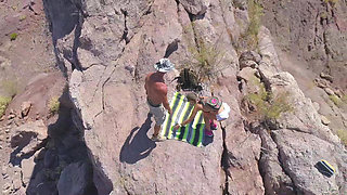 Fucking and Sucking on Top of a Mountain