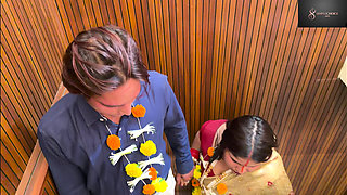 After Marrying the Newlywed Bride, the Husband Brought Her Home and Had Sex with Her on the Night of the Wedding.