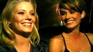 Cabs backseat is a perfect place for a hot lesbian action