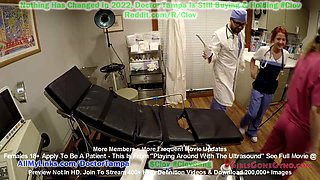 9 Month Pregnant Nurse Nova Maverick Let Doctor Tampa &amp; Nurse Stacy Shepard Play Around With The New Ultrasound Machine!