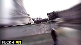 Freely Scarlett March and Carla Mai at cumshot trailer