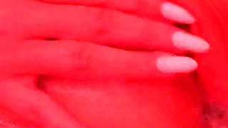 A Girl with an Excellent Figure Has Fun in the Bathroom with a Dildo