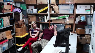 ShopLyfter-Guy Watches While Officer Fucks His Girlfriend