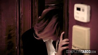 Big titty teen sucking dick