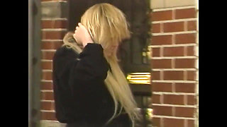 Vintage sex for a nasty blonde slut