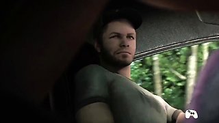 Small Tits Hottie Rough Car Sex 3D Cartoon Gaming Animation