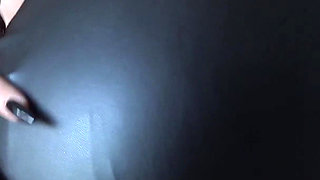 Wet Desires Never Enough POV Blowjob in Leather Skirt and Pantyhose High Heels