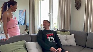 Anal Victory: I Win the Game, I Get My Wife's Tight Ass