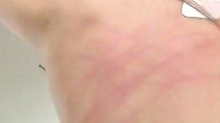 Katie Gold bare back whip
