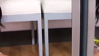 Sexy Italian Italyana big cock POV blowjob and cum swallow