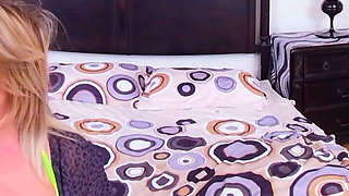 From Behind the Camera Blonde with Big Tits Fucked by the Cameraman