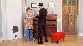 Sharon Amore Is A Horny Grandma Who Gets Fucked By Her Toyb P1