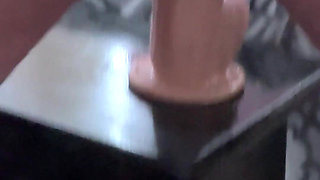 Kerrieanna Riding the Monster Dildo