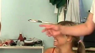 Doctor Piss - Beautiful Young Lady Mia Leone Gets Hardcore Urinotherapy
