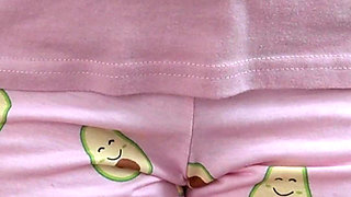 Tight Pussy Wrapped up in a Cute Pj