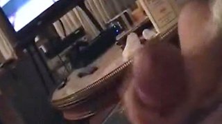 Amateur blonde vanessa cage gives pov blowjob