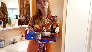 Blonde Stepsis Lesbian Masturbation POV