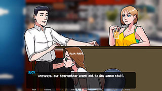 Dawn of Malice: stepmom sucks her stepson's big cock, got covered with sticky cum ep 18