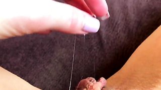 Teen Babe's Dripping Wet Pussy Pulsates to Orgasm