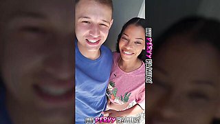 Johnny Love and Eden West's gamer girl porn by My Pervy Family