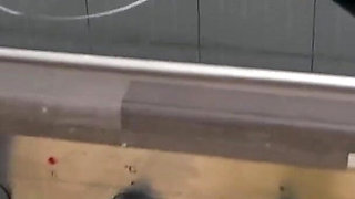 German Kitchen Teen Housewife Fucks Electrician!