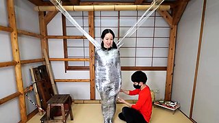 Fetish bdsm anal dildo play