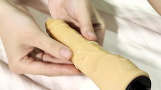 Photographer's POV Hardcore Sex Machine Session with Bound
