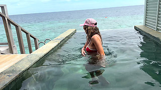 I Caught My Pervy Step Brother Taking Pics of Me in the Pool!