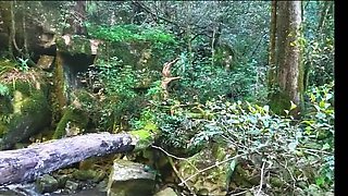 Black Swan MILF Gets Pussy Eaten and Fucked at the River