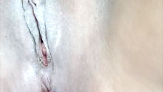 Cleaning Pussy Hair with Wax