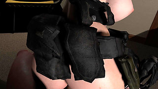 Jill Valentine in a Late Night Booty Call