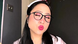 Kimmy Kalani ASMR JOI - Asian Nurse Gets Sperm Sample