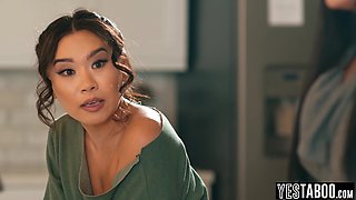 Cunning Asian young babe fucks hung step uncle