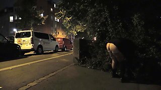 flashing pussy and ass in public